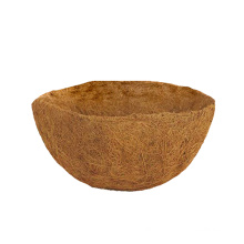 Hot selling natural coconut liner wall round garden hanging portable flower baskets durable flower hanging basket